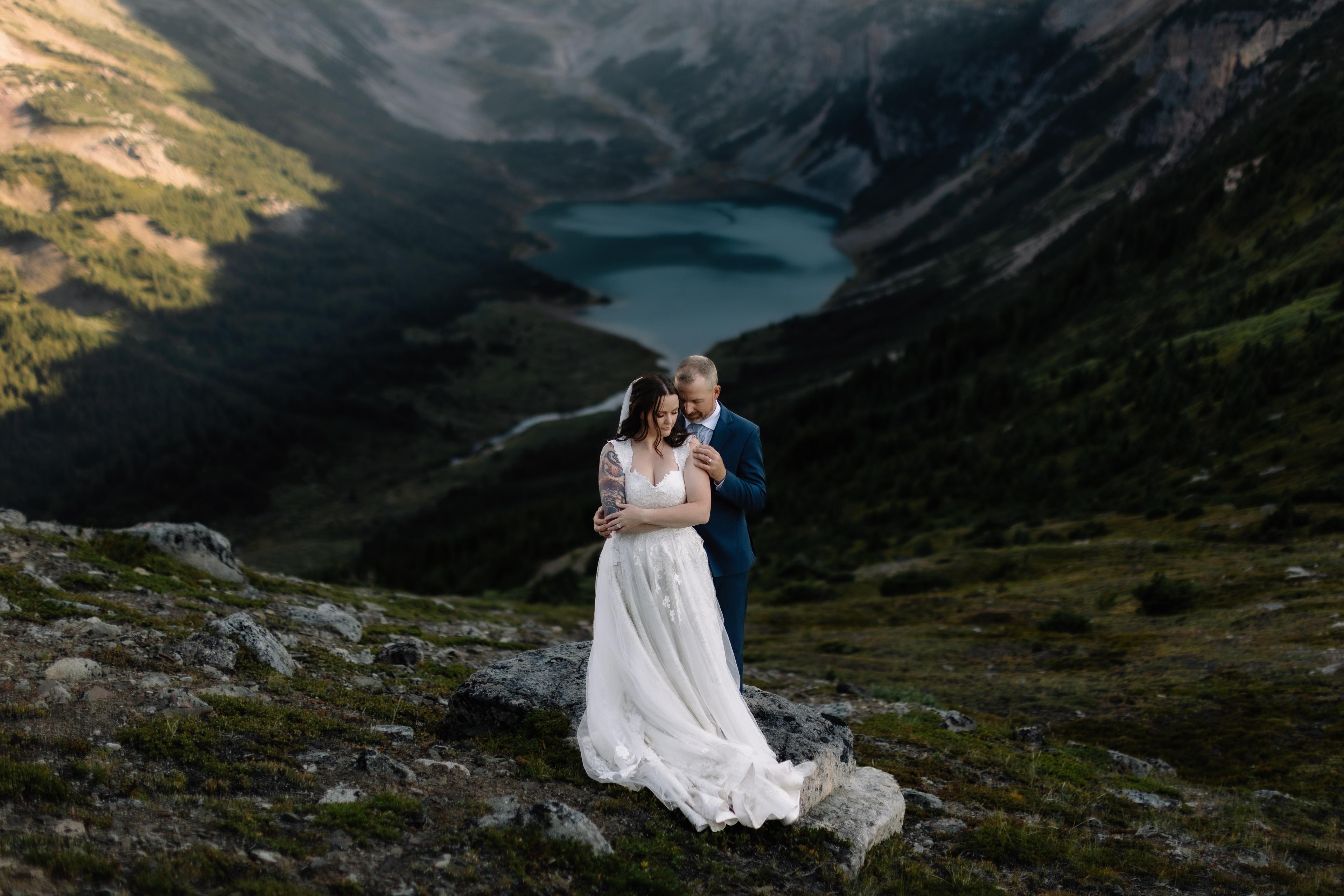 A Canmore Wedding Photographer's Helicopter Wedding : Captured by Jenna Grey