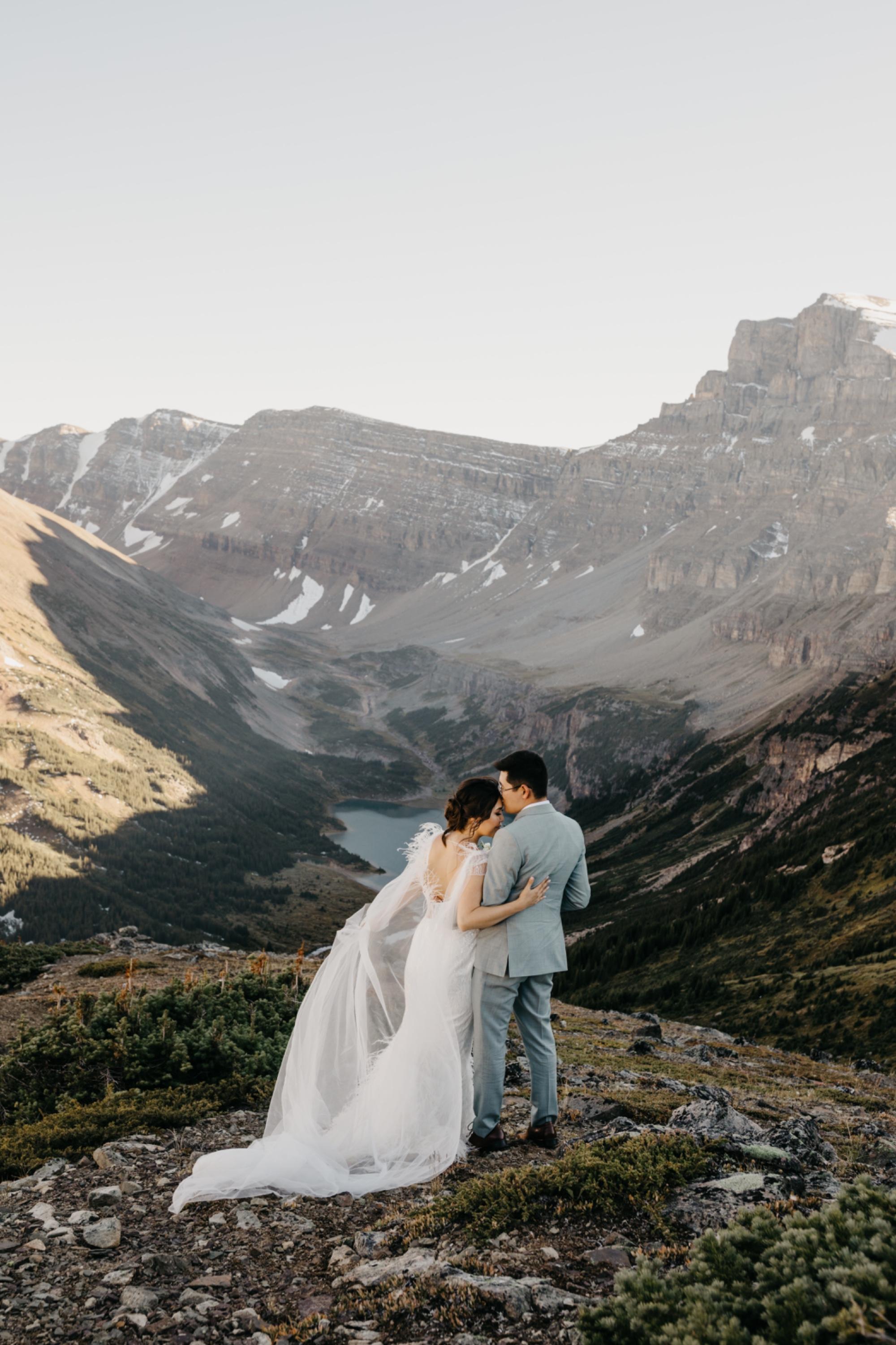 Banff Helicopter Wedding Photographer: Rockies Heli Canada