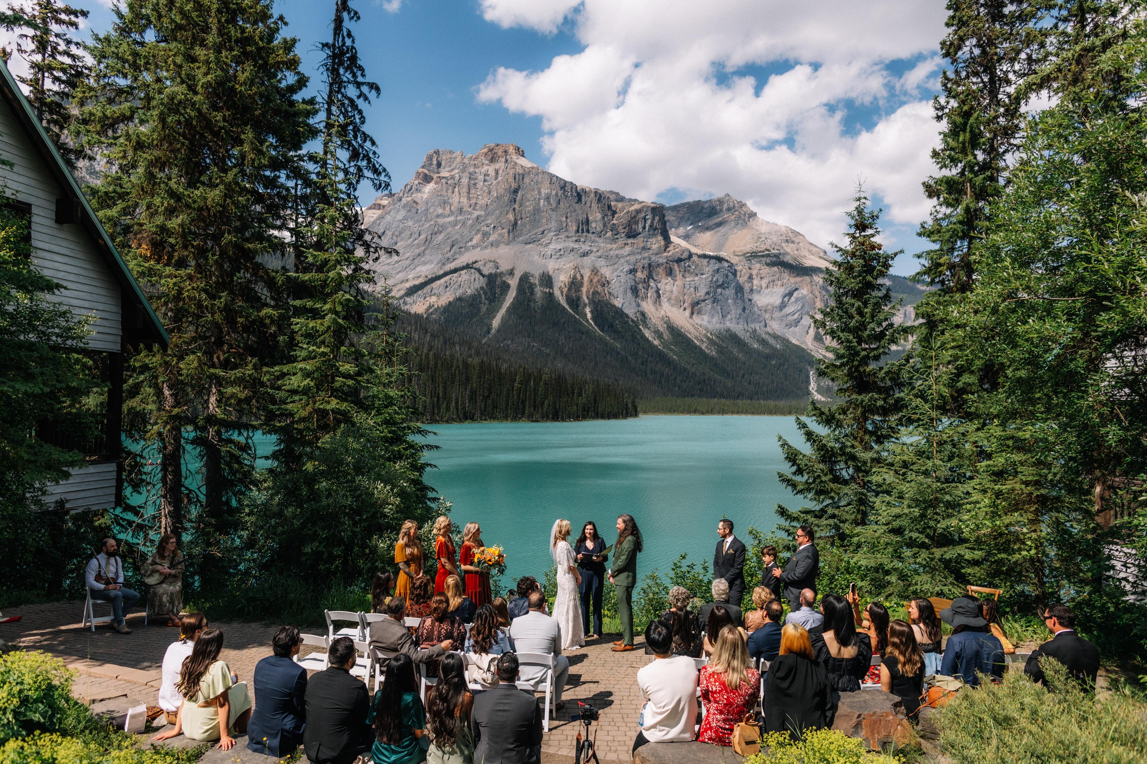 Emerald Lake Lodge Wedding Photographer, Captures Magic on the Lake