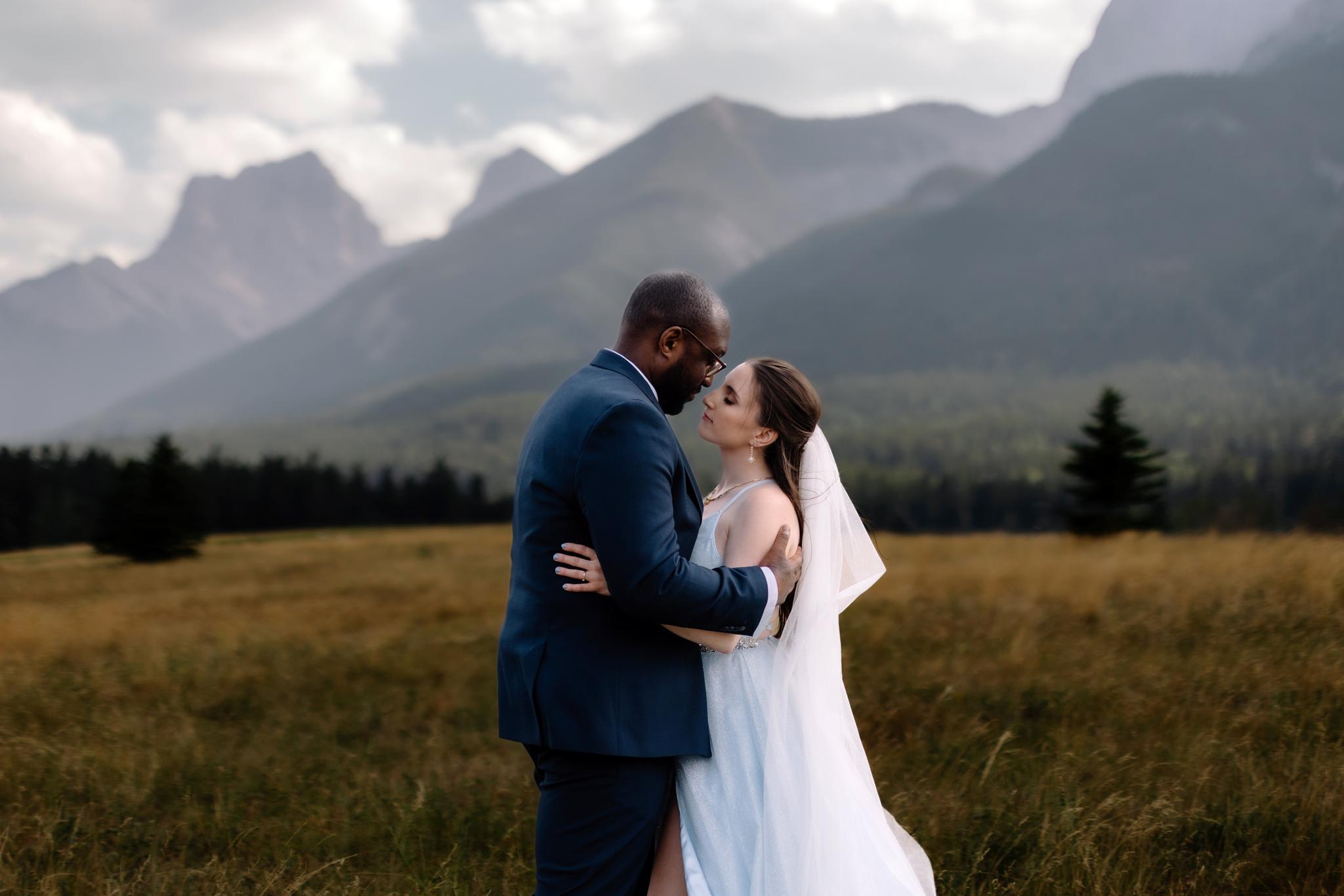 Banff Elopement Photographer: Captures magic in the mountains