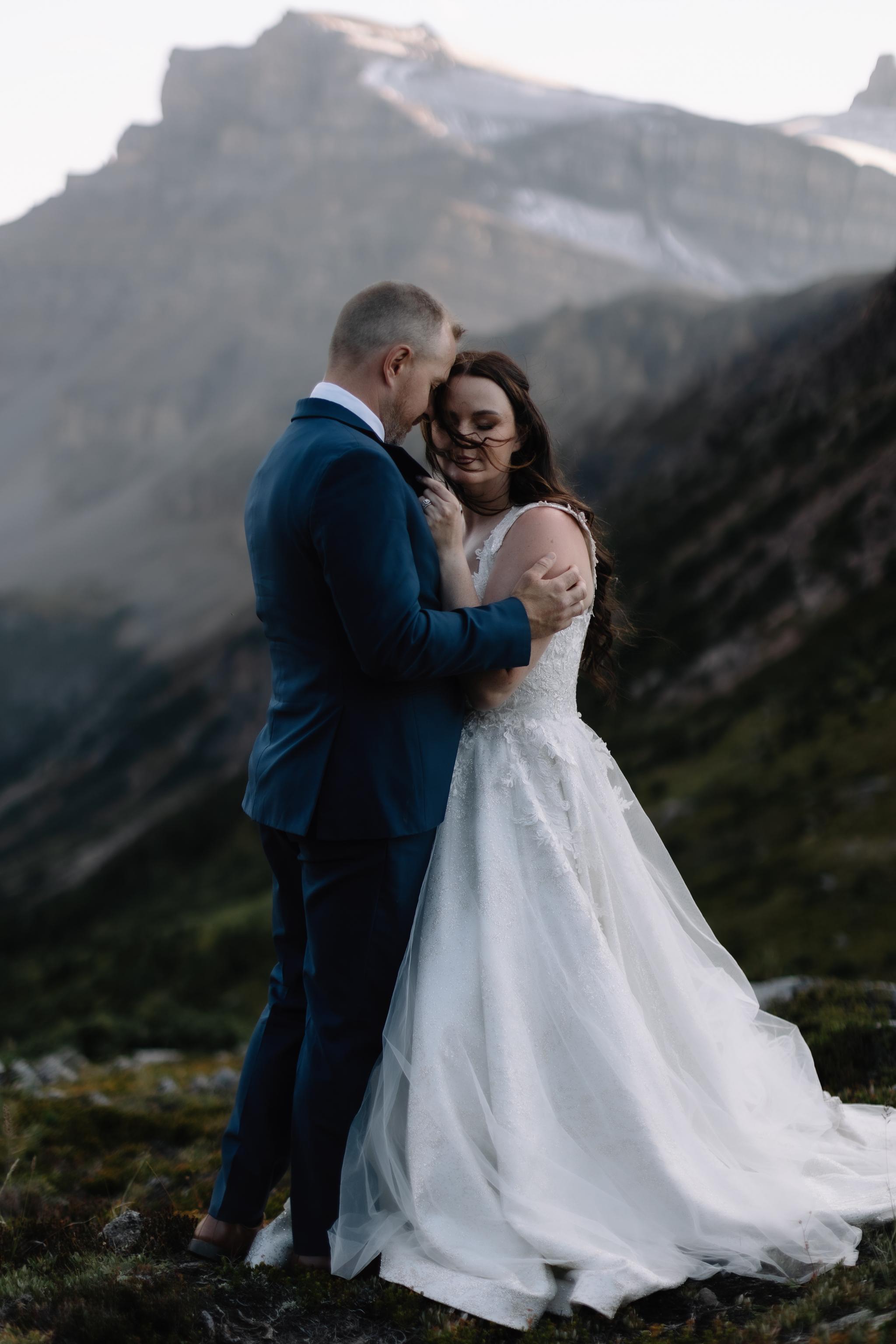 A Canmore Wedding Photographer's Helicopter Wedding : Captured by Jenna Grey