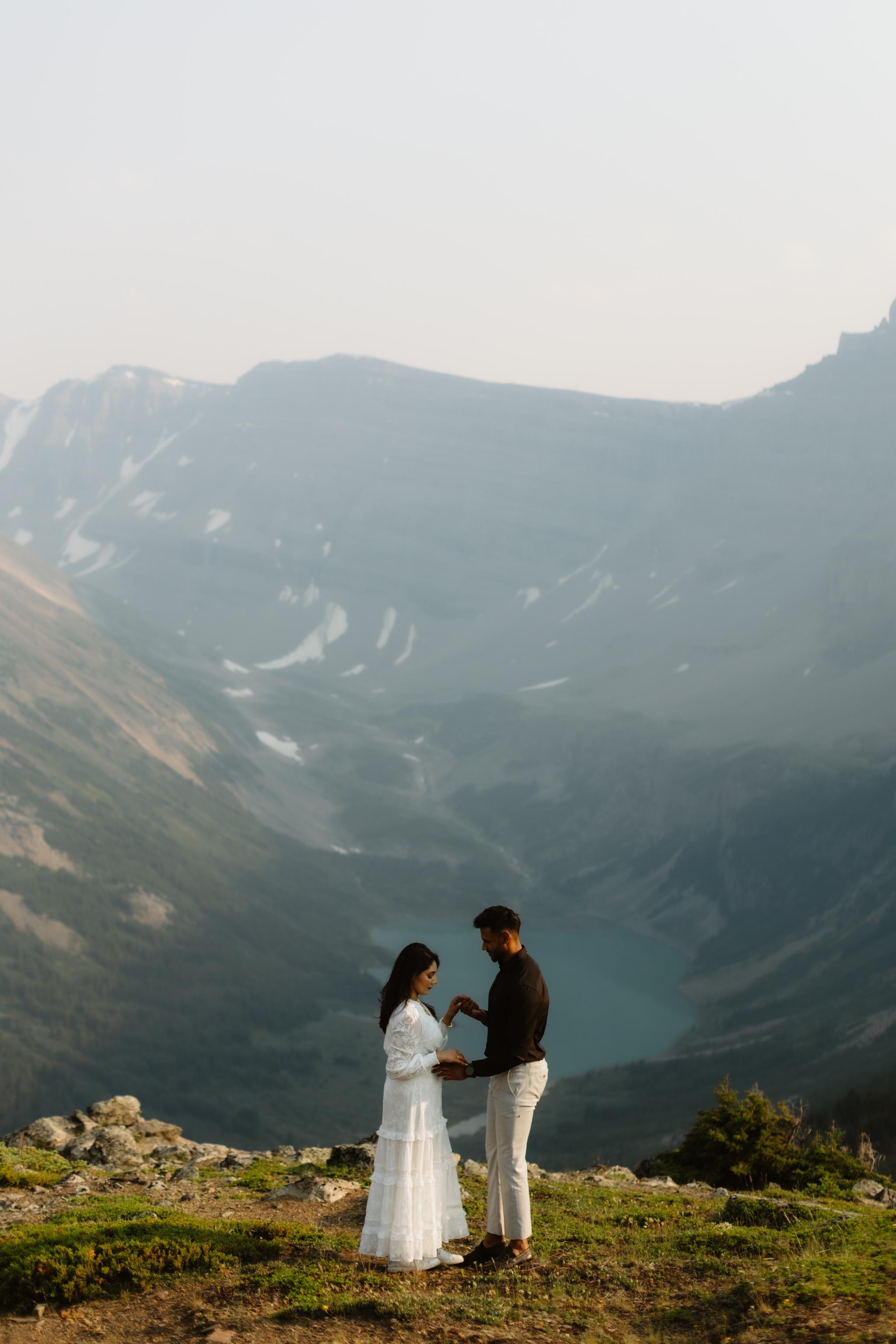 Canmore Wedding Photographer: Capturing A Helicopter Surprise Proposal