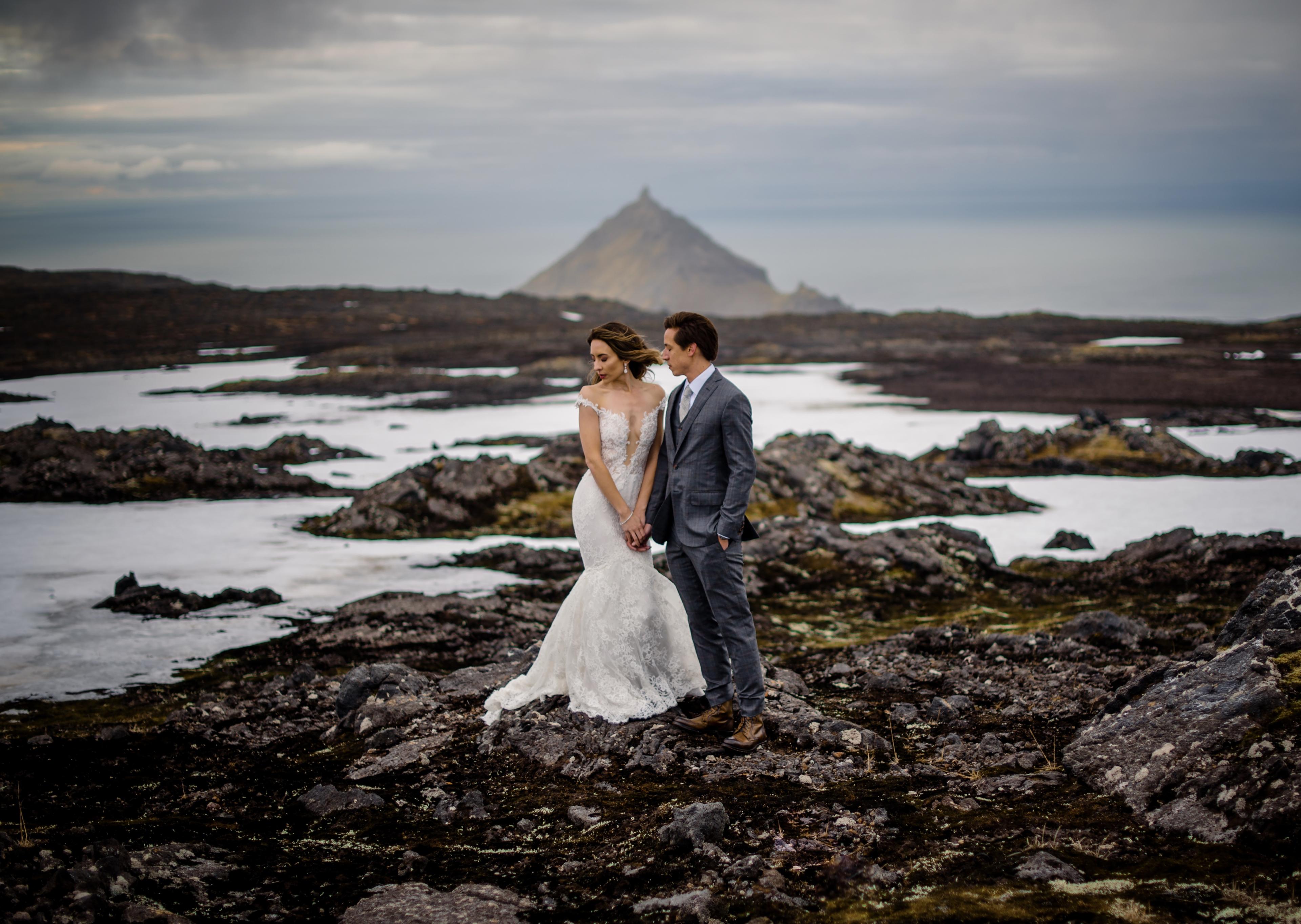 A Dreamy Destination Wedding in Iceland: The Little Black Church